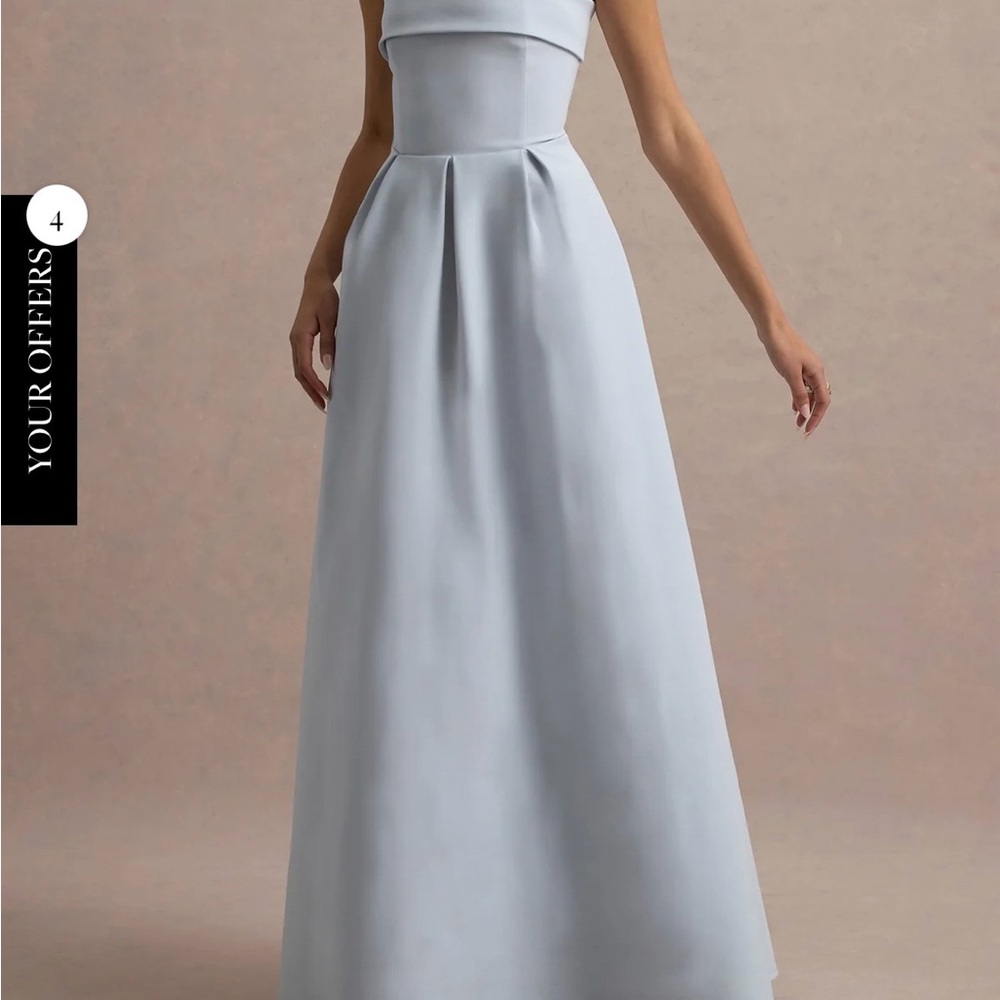 Club L London Maddelena NAVY Bridesmaid Dress